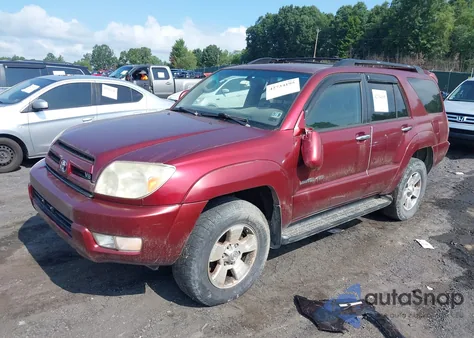 2005 Toyota 4Runner Limited from USA, damaged, VIN JTEBT17R758026870